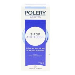 Polery adultes sirop antitussif avec sucre 200ml