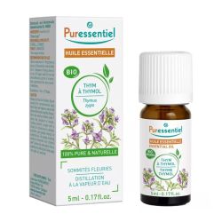 Puressentiel Huile Essentielle Bio Thym Thymol 5 ml