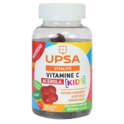 Kids Vitalité Vitamine C acérola fatigue passagère 60 gummies