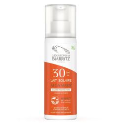 Laboratoires de Biarritz solaires lait SPF30 Bio peaux sèches 100ml
