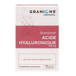 Acide Hyaluronique 200mg comp.alimentaire 60 gélules