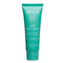 Apivita Just Bee Clear gel hydra matifiant anti imperfections 40ml