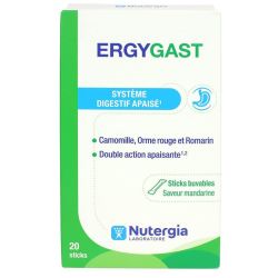 Ergygast système digestif apaisé 20 sticks