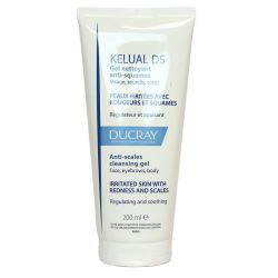 Kelual DS gel moussant visage et corps peau irritée 200ml