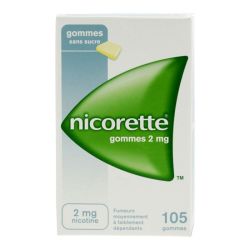 Nicorette 2mg Original 105 gommes