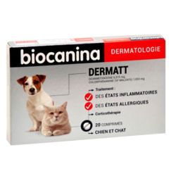 Dermatt chien et chat 20 comprimés