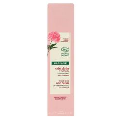 Pivoine crème légère apaisante bio visage peau sensible 40ml