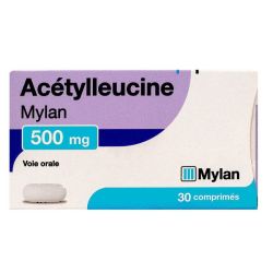 Acétylleucine 500mg 30 comprimés