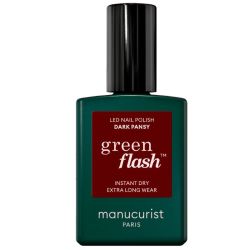 Manucurist Green Flash vernis semi permanent Dark Pansy 15ml