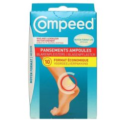 10 pansements ampoule moyen format