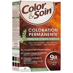 3 Chênes Color & Soin Coloration Permanente 9R rouge feu
