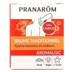 Aromalgic baume traditionnel chauffant 30ml