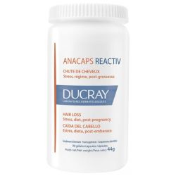 Ducray Anacaps chute de cheveux réactionnelle Reactiv 90 capsules