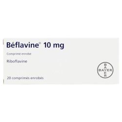 Béflavine 10mg 20 comprimés enrobés