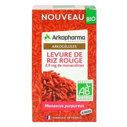 Arkogélules levure de riz rouge bio 120 gélules