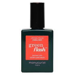 Green Flash vernis à ongle semi-permanent Coral Reef 15ml