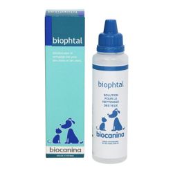 Biophtal solution nettoyage des yeux 125ml