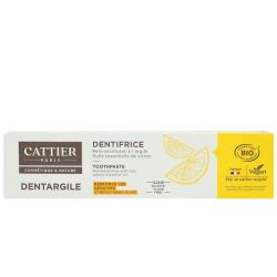 Dentargile renforcement gencives HE de citron bio 75ml