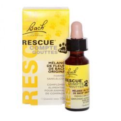 Rescue Pets concentre de sérénité pour animaux de compagnie 10ml