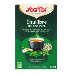 Equilibre du thé vert bio 17 sachets