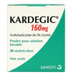 Kardégic 160mg poudre pour solution buvable 30 sachets-dose