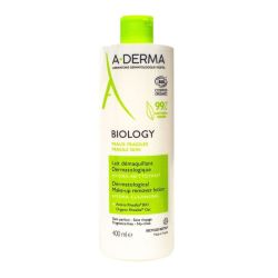 Biology lait hydra démaquillant dermatologique bio 400ml