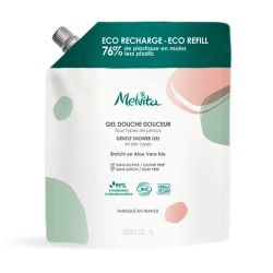 Melvita gel douche douceur Bio éco-recharge 1 litre