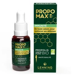 Lehning Propomax gouttes préparation immunité propolis bio 30ml