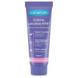 Lansinoh crème lanoline HPA pour mamelons 10ml
