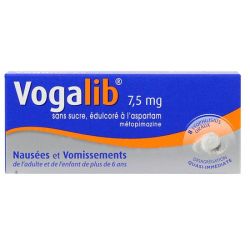 Vogalib 7,5mg 8 lyophilisats oraux 6ans+