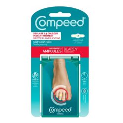 Compeed ampoules aux orteils 8 pansements