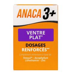 Anaca3+ ventre plat dosage renforcé 120 gélules