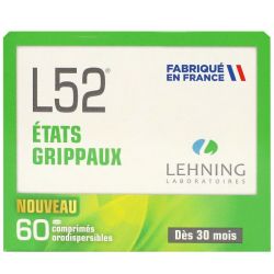 L52 états grippaux 100 comprimés