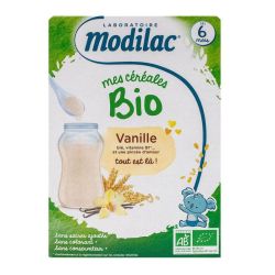 Mes céréales bio dès 6 mois vanille 250g