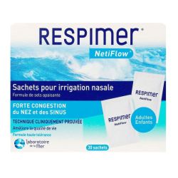 Kit d'irrigation nasale 30 sachets