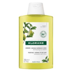 Klorane shampoing Cédrat légèreté cheveux normaux 200ml