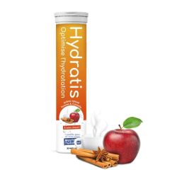 Hydratis arôme pomme cannelle 20 pastilles effervescentes