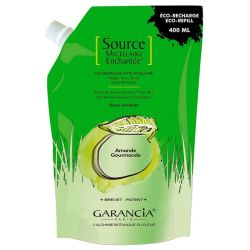 Source Micellaire Enchantée Eau Démaquillante Amande Gourmande Éco-Recharge 400 ml