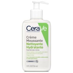 CeraVe Crème Moussante Nettoyante Hydratante Visage 236 ml