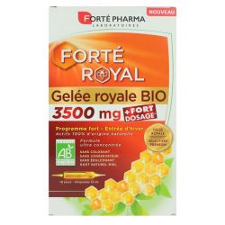 Gelée Royale bio 3500mg 10 ampoules