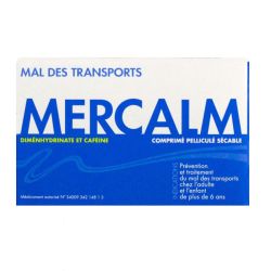 Mercalm 15 comprimés 6 ans+/adultes