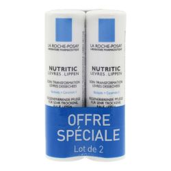 Nutritic Soin lèvres desséchées non gras 2x4,7ml