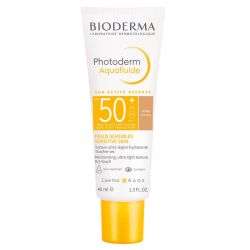 Bioderma Photoderm Aquafluide fluide Ultra-Légère hydratante SPF50+ Dorée 40ml