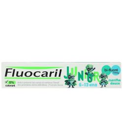 Junior dentifrice bi-fluoré 6-13 ans menthe douce 75ml