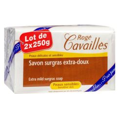 Savon surgras extra-doux 2x250g