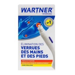 Wartner élimination des verrues mains & pieds