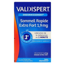 Endormissement sommeil rapide Extra Fort 1,9mg 40 comprimés