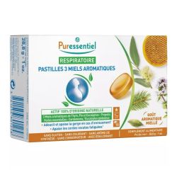 Puressentiel Respiratoire 18 Pastilles aux 3 Miels