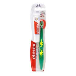 Brosse à dents 0/3 ans + dentifrice