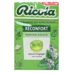 Pastilles à sucer Réconfort menthe douce sans sucres 50g